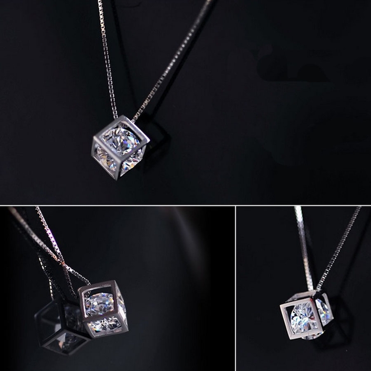 ネックレス ラインストーン チェーン キラキラ シルバー アクセサリー  結婚式[品番：JRKW0001816]｜shoppinggo（ショッピングゴー）のレディースファッション通販｜SHOPLIST（ショップリスト）