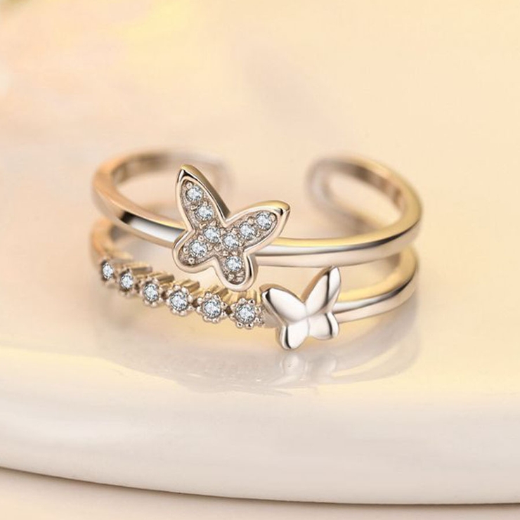 シルバー | 指輪 オープン リング | shoppinggo