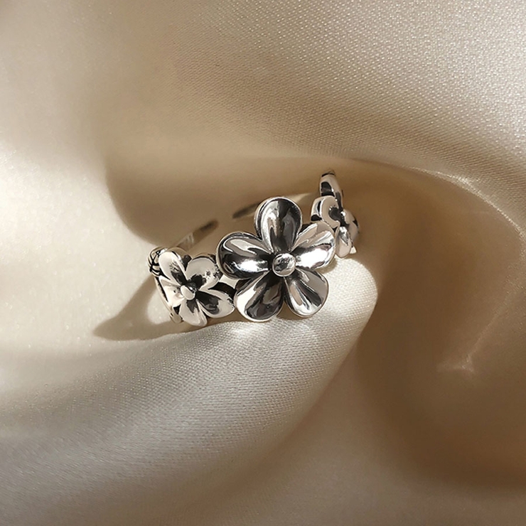 指輪 花 オープン | shoppinggo | 詳細画像3 