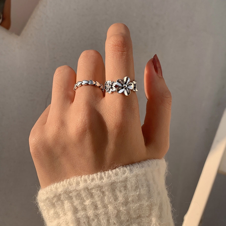 指輪 花 オープン | shoppinggo | 詳細画像7 