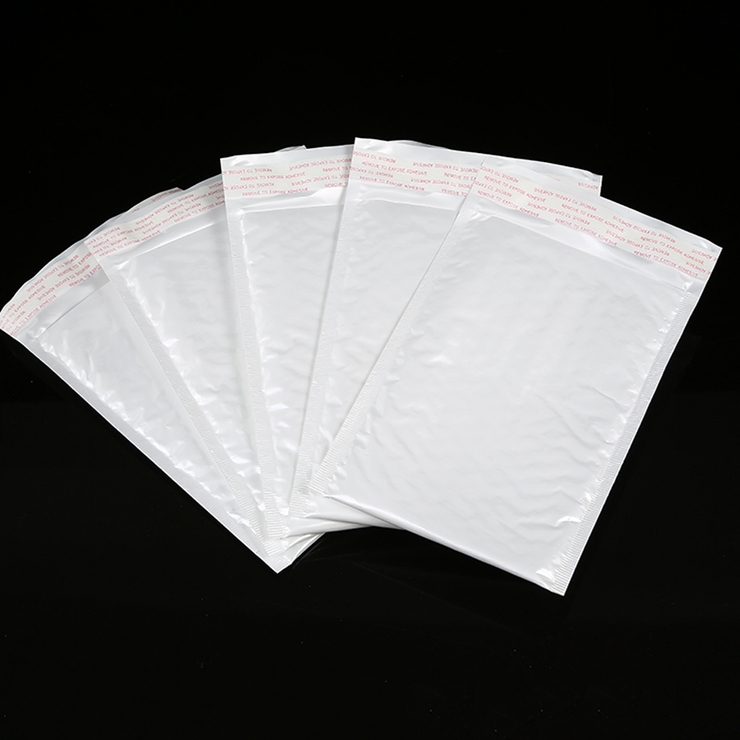 ホワイト | クッション封筒 スマホサイズ 小物入れ | shoppinggo