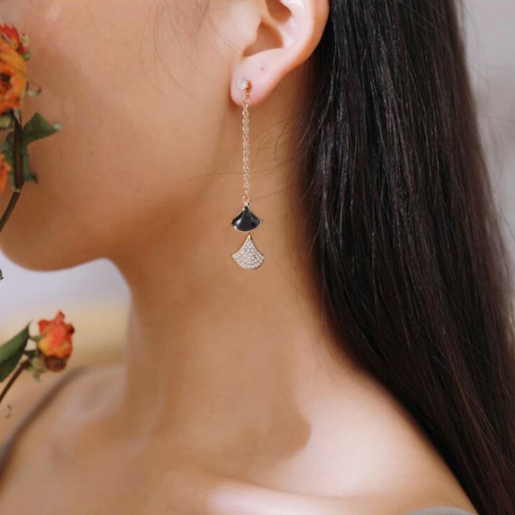 ロングピアス 扇形 揺れる | shoppinggo | 詳細画像8 