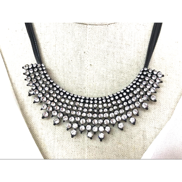 ネックレス ボリューム ネックレス ビジュー付け襟 | shoppinggo | 詳細画像4 