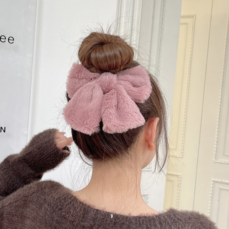 リボンバレッタ リボンヘアクリップ ヘアアクセ | shoppinggo | 詳細画像7 