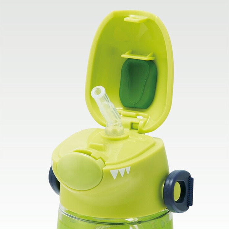 ダイカットストローボトル[420ml]●ディノサウルス● 水筒 プラスチック製水… | Skater | 詳細画像4 