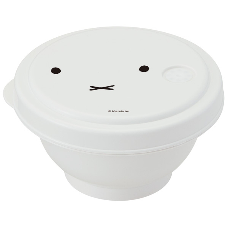 お茶碗型薄肉ごはん保存容器[Ｓサイズ]●ミッフィー● 電子レンジ ご飯 | Skater | 詳細画像1 
