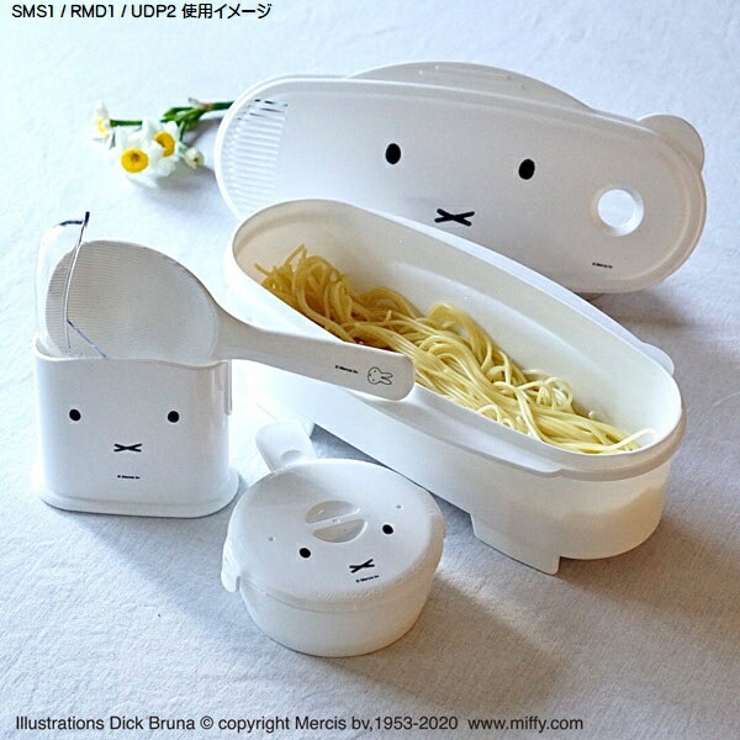 【レンジ調理】ゆでパスタ調理ケース●ミッフィー●//スパゲッティ茹でる茹でパスタケース電子レンジ調理料理食事電子レンジ調理シリーズキャラクターMiffyうさこちゃんうさぎ//