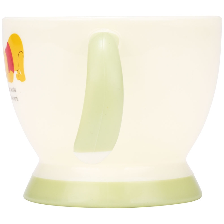 ●POOH/LOVETOGROW【グロー】●握りやすいベビー両手マグ//プラスチック食器こども食器子ども食器子供食器子ども用こども用ランチ食事ご飯コップ可愛いベビー食器グロウくまのプーさんディズニーDisney//スケーター