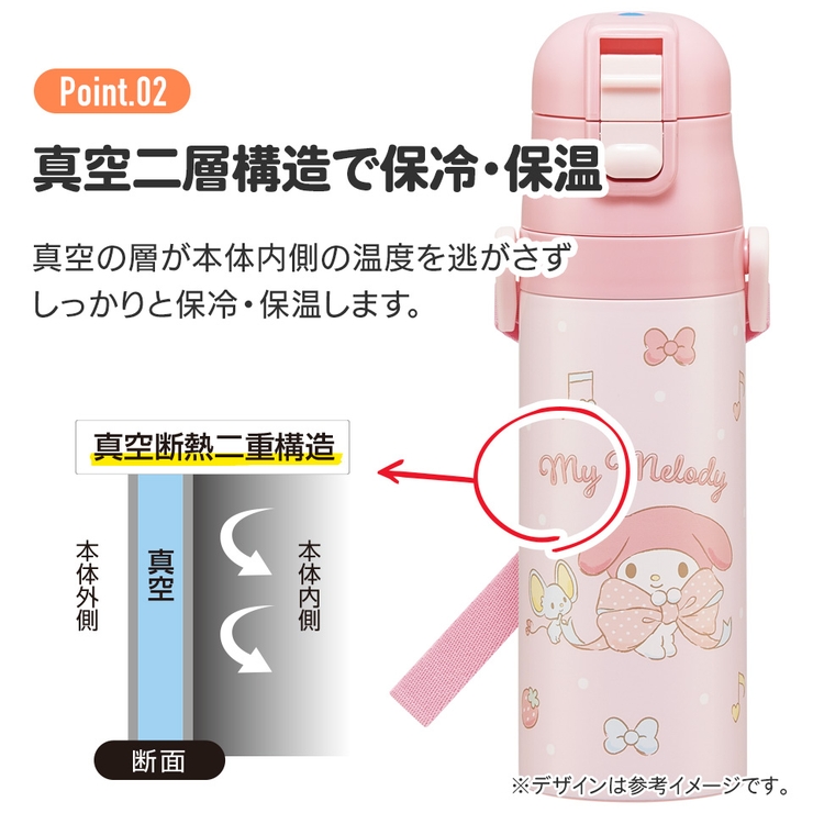 水筒 キッズ 直飲み | Skater | 詳細画像3 