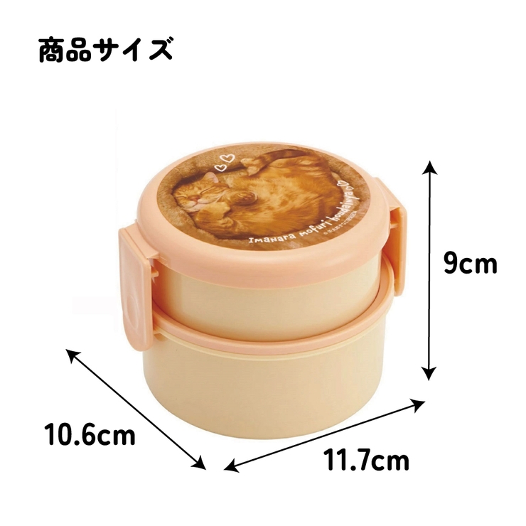 お弁当箱 二段 500ml | Skater | 詳細画像8 