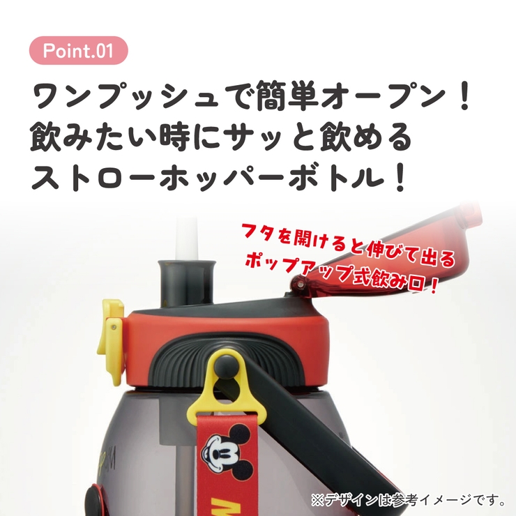 ストロー ホッパー ボトル | Skater | 詳細画像13 