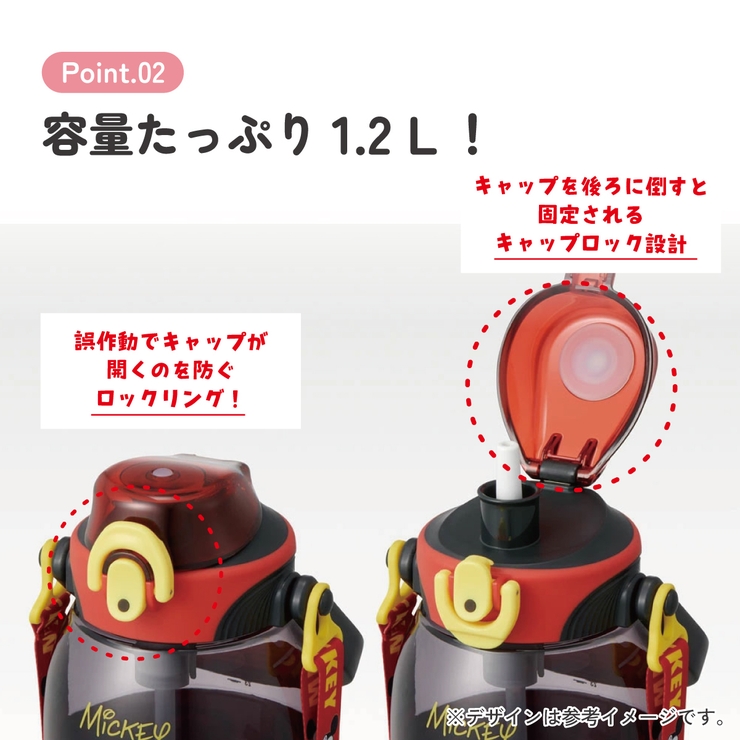 ストロー ホッパー ボトル | Skater | 詳細画像14 