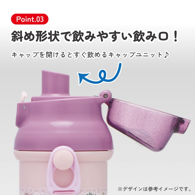 スケーター 水筒 直飲み | Skater | 詳細画像4 