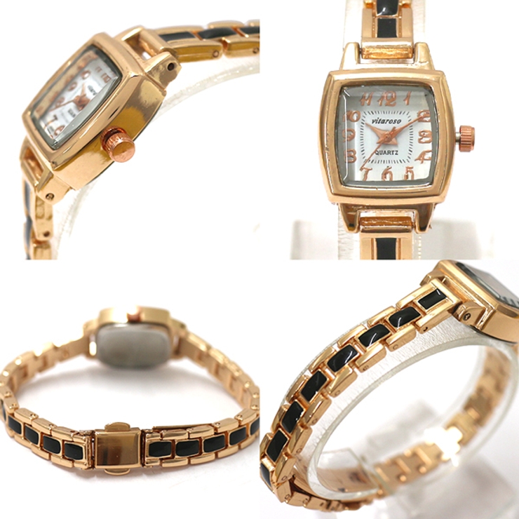 日本製ムーブメント シンプルなスクエアケース腕時計 細ベルト[品番：SMPE0001055]｜腕時計アパレル雑貨小物のＳＰ  （ウデドケイアパレルザッカコモノノエスピー）のレディースファッション通販｜SHOPLIST（ショップリスト）