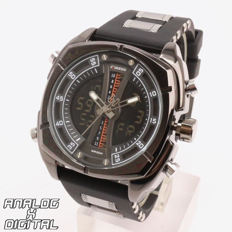 デュアルタイム アナデジ腕時計 HPFS9501 | 腕時計アパレル雑貨小物のＳＰ | 詳細画像1 