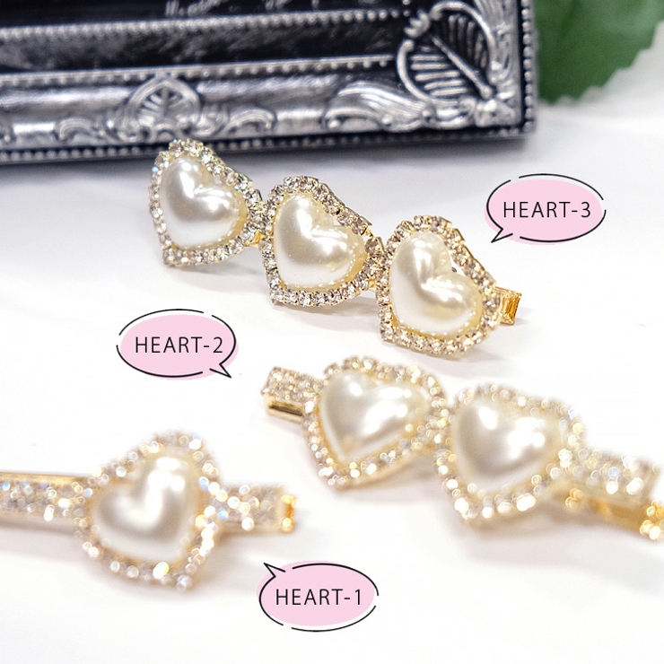 【7045】ハートパールヘアピン | SneepDip | 詳細画像5 