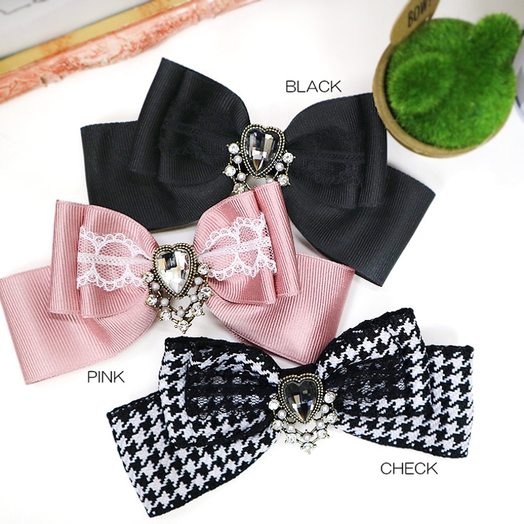 【7150】ハートビジューリボンブローチ	 | SneepDip | 詳細画像6 