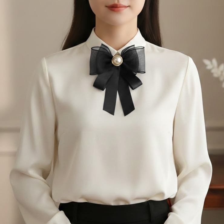 【7285】クラシカルリボンブローチ	 | SneepDip | 詳細画像7 