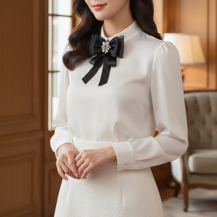 【7285】クラシカルリボンブローチ	 | SneepDip | 詳細画像8 