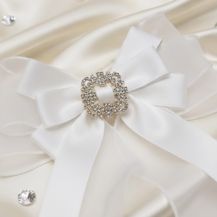 【7287】ビジューリボンブローチ	 | SneepDip | 詳細画像9 