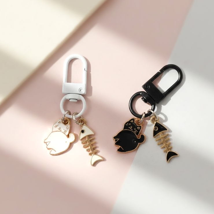 【7291】ふりむきネコチャーム | SneepDip | 詳細画像2 