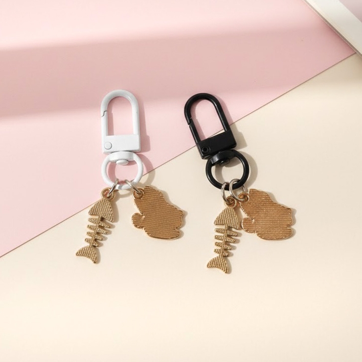 【7291】ふりむきネコチャーム | SneepDip | 詳細画像3 