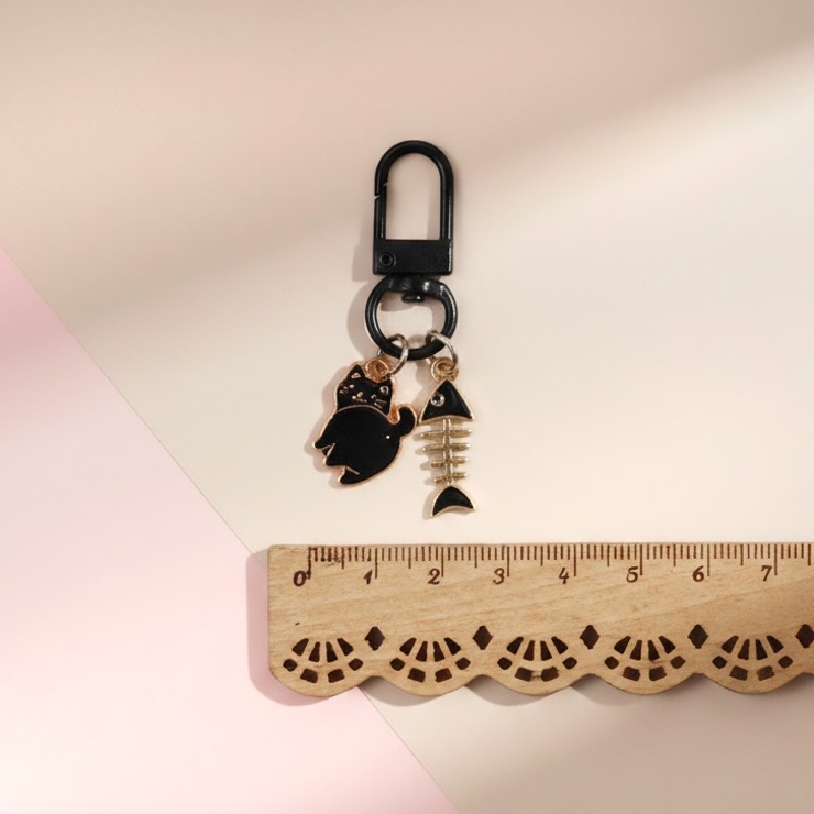 【7291】ふりむきネコチャーム | SneepDip | 詳細画像4 