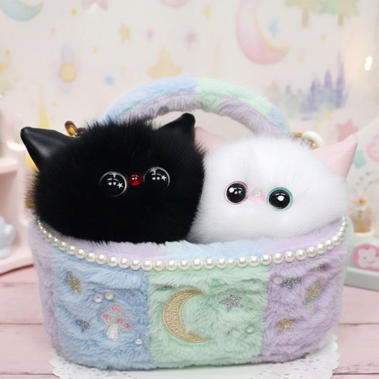 【7294】ふわふわにゃんこチャーム	 | SneepDip | 詳細画像2 