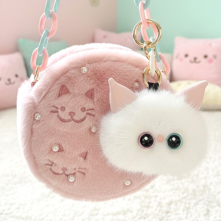 【7294】ふわふわにゃんこチャーム	 | SneepDip | 詳細画像6 