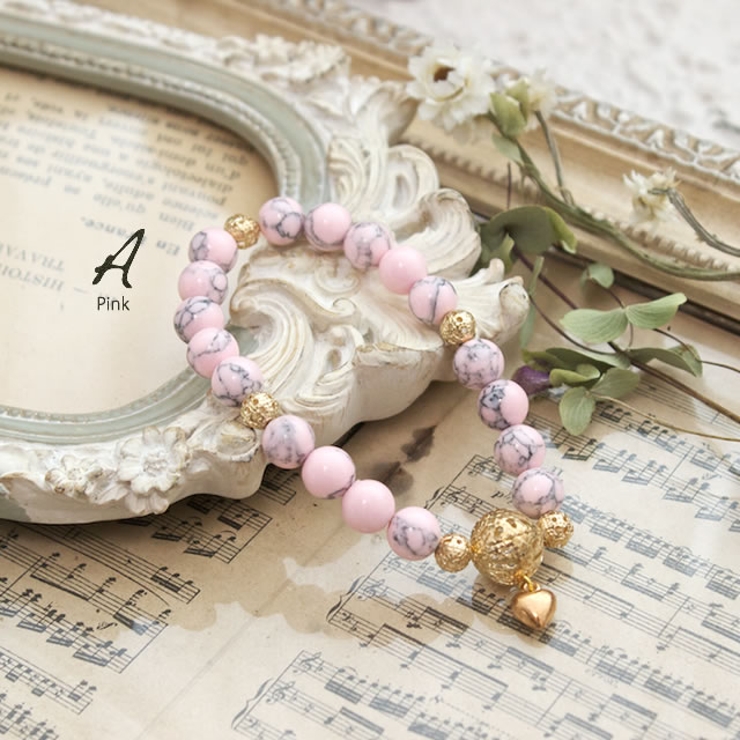 ブレスレット マーブル調 石 | SOUBIEN | 詳細画像3 