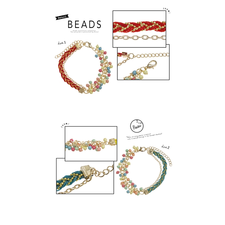 ブレスレット 2連 重ね付け風 | SOUBIEN | 詳細画像2 