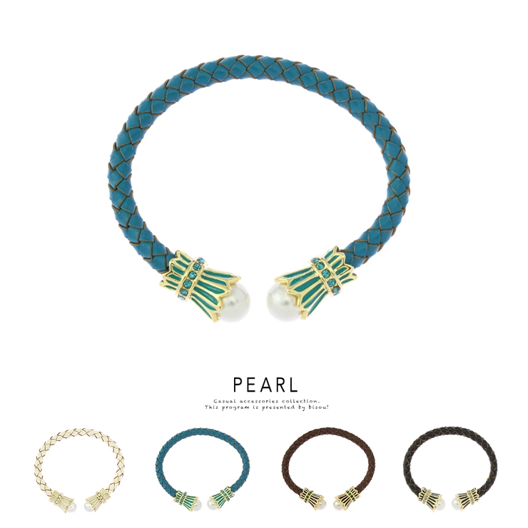 ブレスレット バングル レザー | SOUBIEN | 詳細画像1 