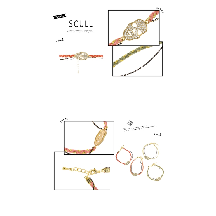 ブレスレット スカル ドクロ | SOUBIEN | 詳細画像2 