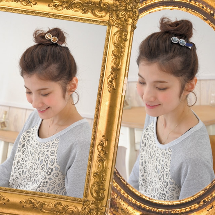 プチサイズジュエリークリップ【ヘアクリップ ジュエリー ビジュー | SOUBIEN | 詳細画像2 