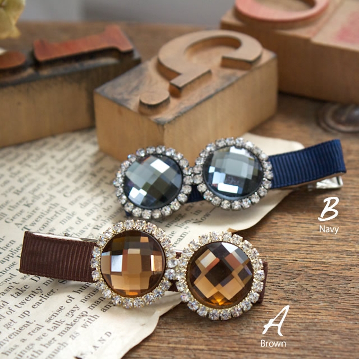 プチサイズジュエリークリップ【ヘアクリップ ジュエリー ビジュー | SOUBIEN | 詳細画像3 