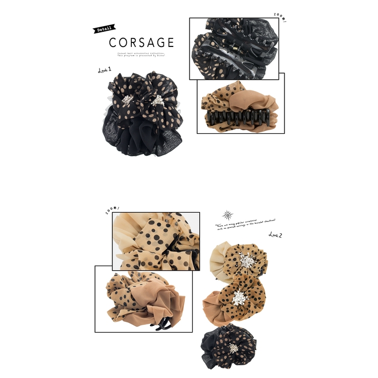 バンスクリップ ヘアアレンジ 髪飾り | SOUBIEN | 詳細画像2 