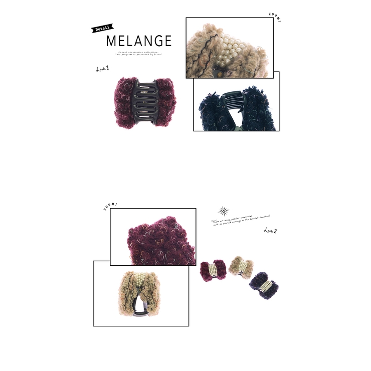 バンスクリップ ヘアアレンジ 髪留め | SOUBIEN | 詳細画像2 