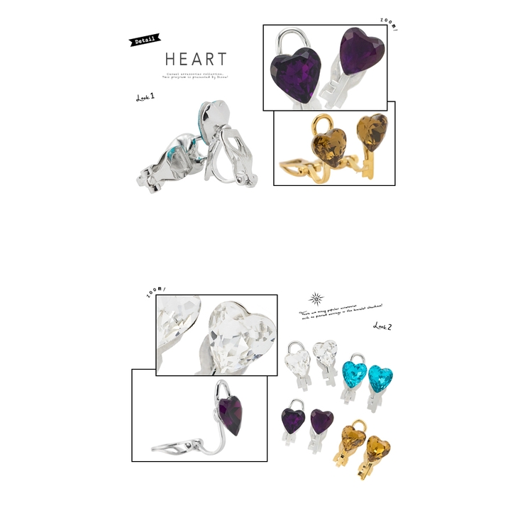 イヤリング イヤーカフ ハート | SOUBIEN | 詳細画像2 