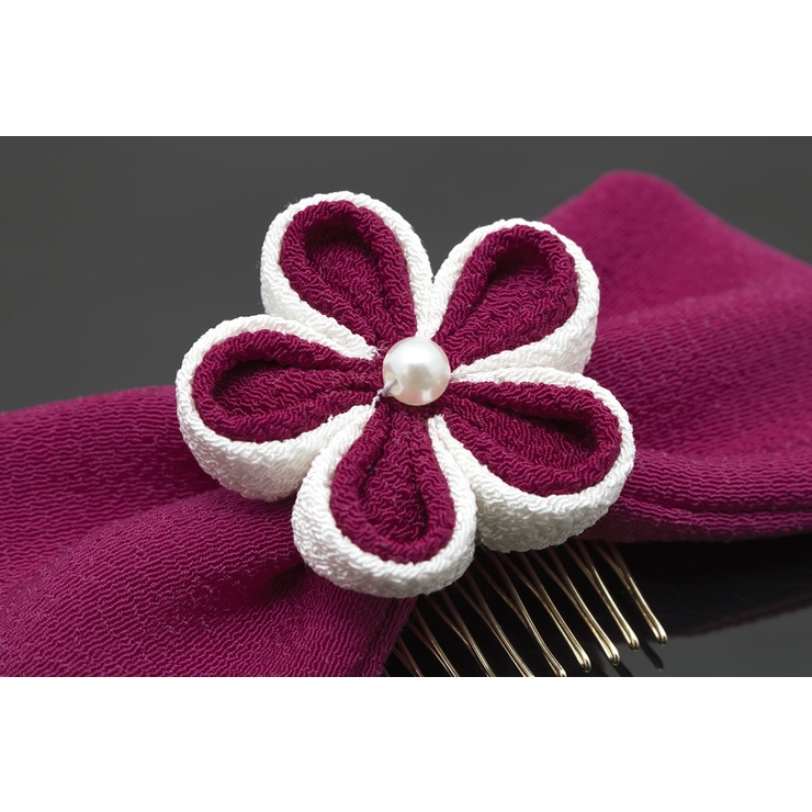 髪飾り 赤紫色 パープル | SOUBIEN | 詳細画像4