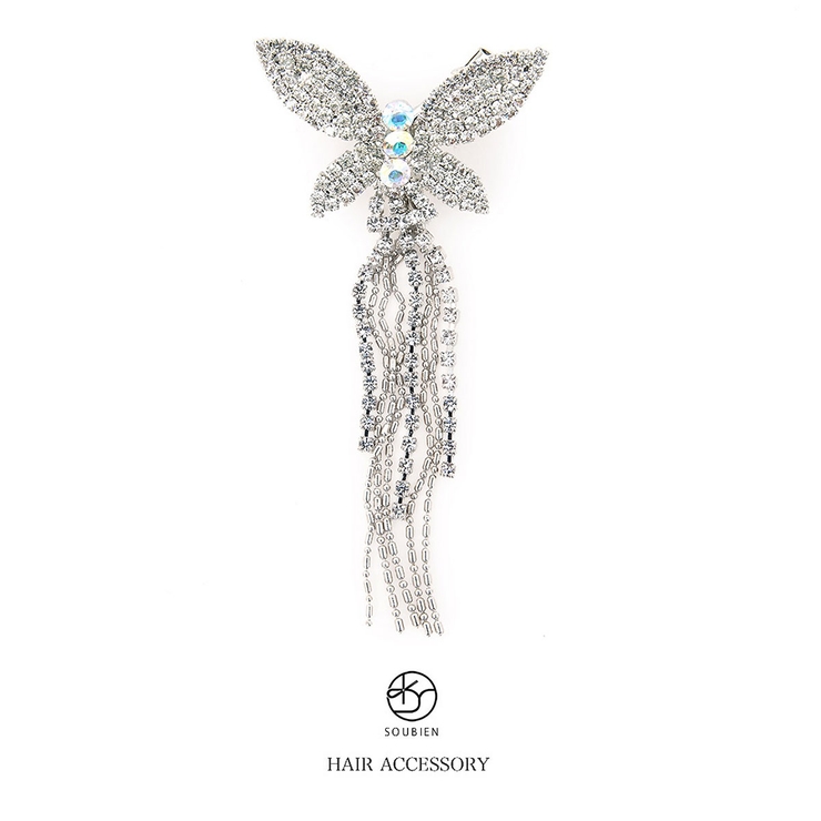 ヘアアクセサリー ラインストーン ビジュー | SOUBIEN | 詳細画像1