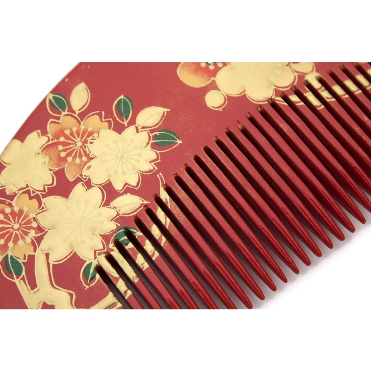 簪 前櫛 赤[品番：SBEW0017076]｜SOUBIEN（ソウビエン）のレディース