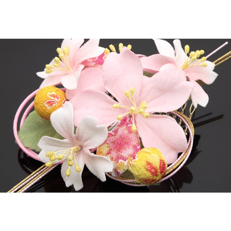 髪飾り 2点セット ピンク | SOUBIEN | 詳細画像2 