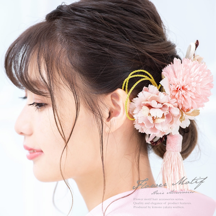 髪飾り 2点セット ピンク 品番 Sbew Soubien ソウビエン のレディースファッション通販 Shoplist ショップリスト