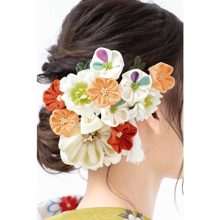 髪飾り つまみ細工 2点セット 品番 Sbew Soubien ソウビエン のレディースファッション通販 Shoplist ショップリスト