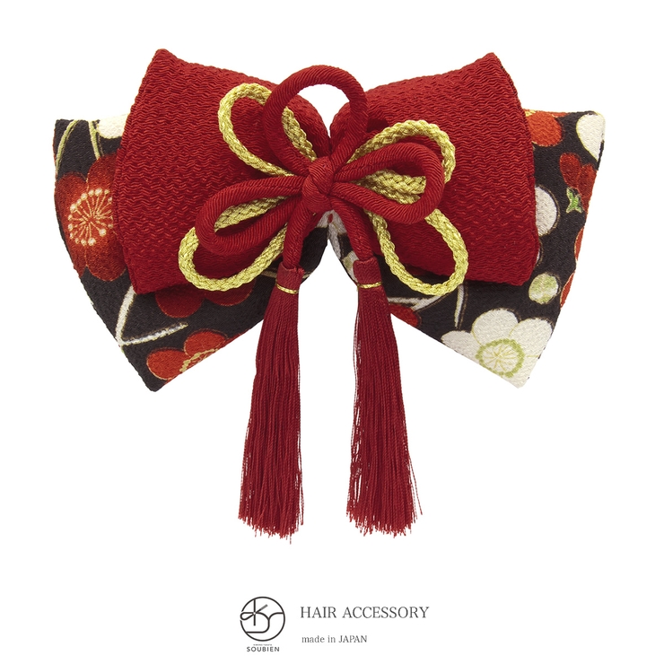 髪飾り リボン 赤 品番 Sbew Soubien ソウビエン のレディースファッション通販 Shoplist ショップリスト