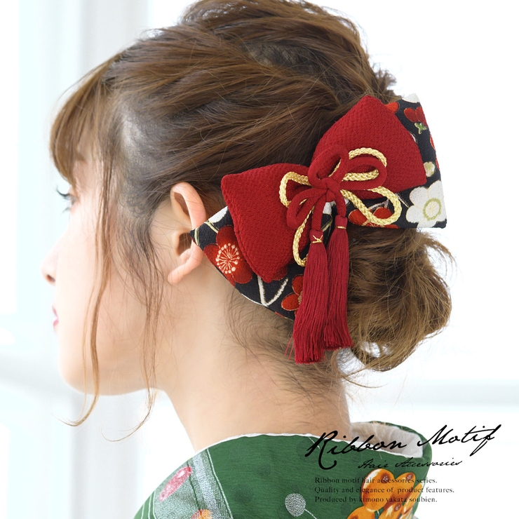 髪飾り リボン 赤 品番 Sbew Soubien ソウビエン のレディースファッション通販 Shoplist ショップリスト