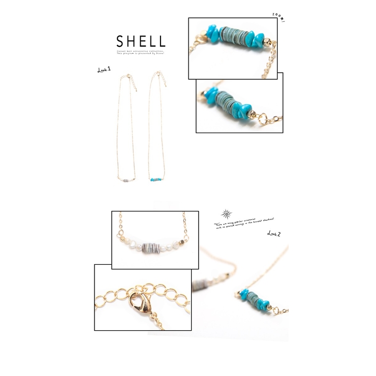 ネックレス ショート シェル | SOUBIEN | 詳細画像3 