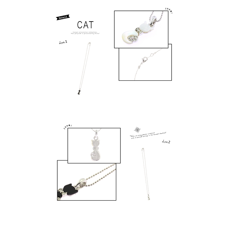 ネックレス ネコ 猫 | SOUBIEN | 詳細画像2 