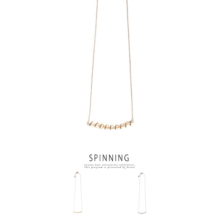 ネックレス ペンダント ラインストーン | SOUBIEN | 詳細画像1 