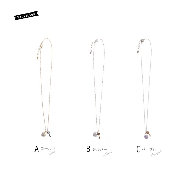 ネックレス ペンダント ラインストーン | SOUBIEN | 詳細画像3 